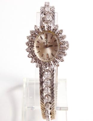 Omega Brillant Damen Armbanduhr - Gioielli, arte e antiquariato