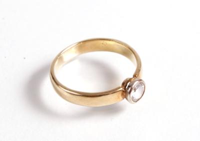 Solitärring ca. 0,40 ct - Schmuck, Kunst & Antiquitäten