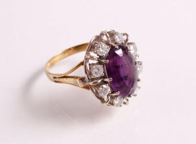 Brillant Damenring zus. 0,74 ct - Jewellery, antiques and art