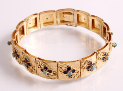 Fassonarmkette - Jewellery, antiques and art