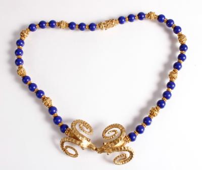 Lapislazuli Collier - Gioielli, arte e antiquariato