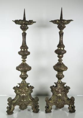 Paar Altarleuchter, 18. Jahrhundert - Gioielli, arte e antiquariato