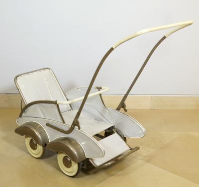 Puppenwagen, 1950er Jahre - Schmuck, Kunst & Antiquitäten