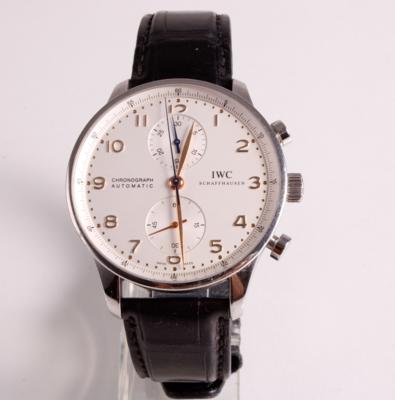 IWC Schaffhausen Portugieser Chronograph - Klenoty, umění a starožitnosti