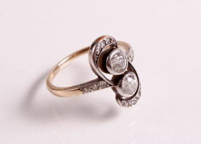 Altschliffbrillant Diamant Ring - Gioielli e orologi