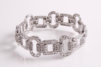 Altschliffdiamant Armband zus. ca. 13,9 ct - Jewellery and watches