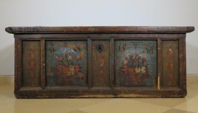 Bauerntruhe, 19. Jahrhundert - Möbel und Interieur