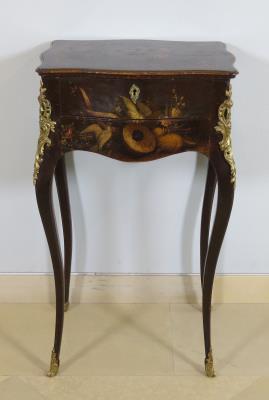 Table en chiffoniere mit Vernis Martin Dekor, 19. Jahrhundert - Mobili e interni