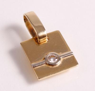 Brillant Anhänger ca. 0,30 ct - Šperky a hodinky