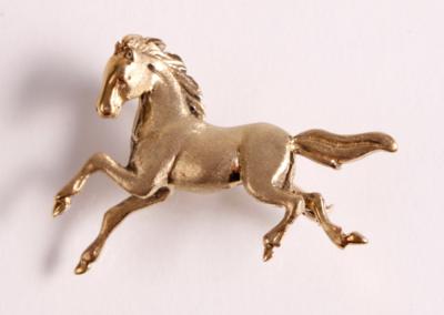 Brosche "Pferd" - Schmuck und Uhren