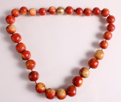 Halskette aus Apfelkoralle - Gioielli e orologi