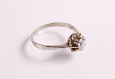 Solitärring ca. 0,50 ct - Schmuck und Uhren