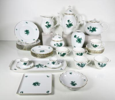 Kaffee- und Teeserviceteile, Augarten, Wien, 2. Hälfte 20. Jahrhundert - Porcelain, glass and collectibles