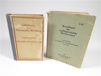 2 KFZ-Bücher - Automobilia