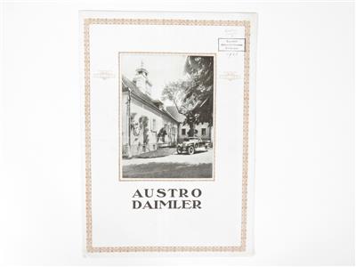 Austro Daimler "Modellprogramm 1926" - Automobilia