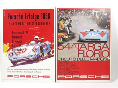 Porsche "Plakate" - Automobilia