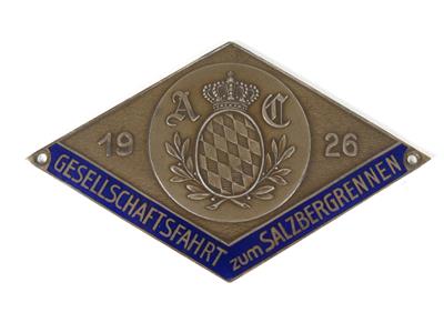 Salzbergrennen 1926 - Automobilia