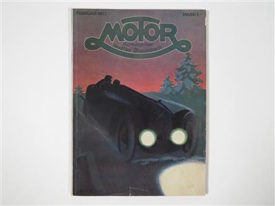 Zeitschrift "Motor" - Automobilia