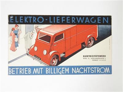 Elektro-Lieferwagen - Automobilia