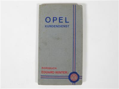 Bordbuch "Opel Kundendienst" - Automobilia