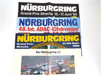 Rennplakate "Nürburgring" - Automobilia