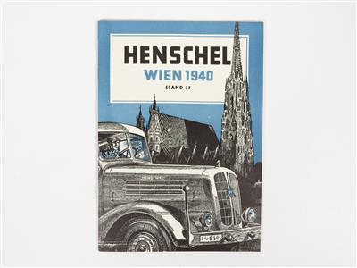 Henschel "Messebroschüre" - Automobilia