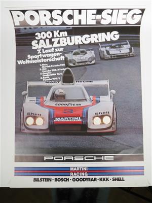Porsche Rennplakat 1976 - Automobilia