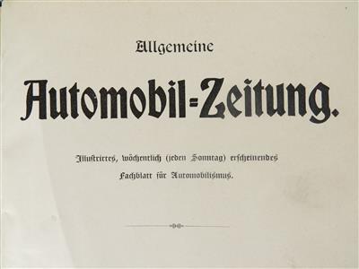 Allgemeine Automobil-Zeitung III. Jahrgang 1902 - Automobilia