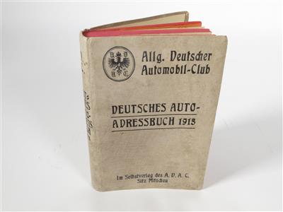Deutsches Auto-Adressbuch 1913 - Automobilia