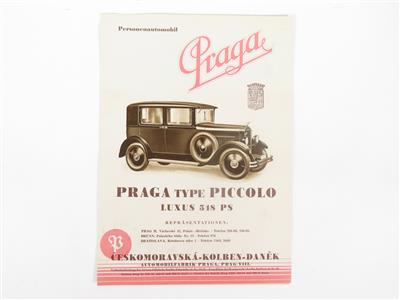 Praga "Personenkraftwagen" - Automobilia