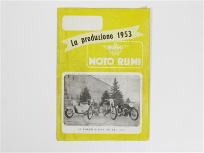 Moto Rumi "Faltprospekt" - Automobilia