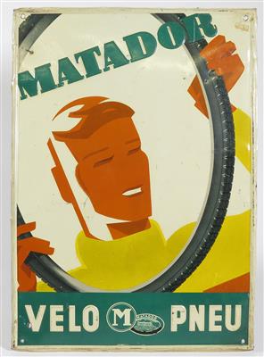 Blechschild "Matador" - Automobilia