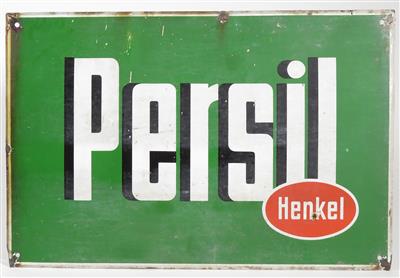 Emailschild "Persil" - Automobilia