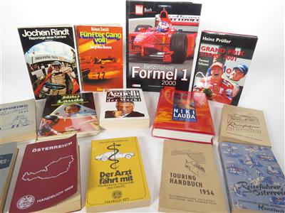 Konvolut Bücher, Zeitschriften- und Kalender - Automobilia