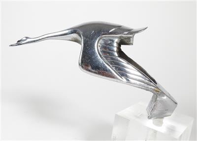 Kühlerfigur "Fliegender Storch" - Automobilia