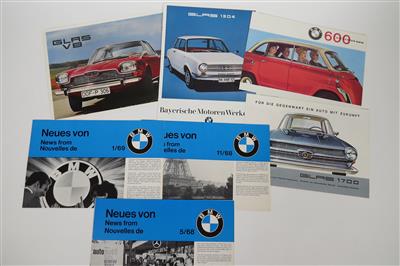 BMW  &  Glas "Prospekte" - Automobilia