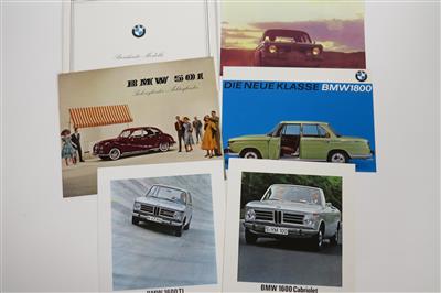 BMW Prospekte der 50er/60er Jahre - Automobilia