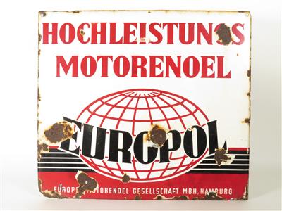 Emailschild "Europol" - Automobilia