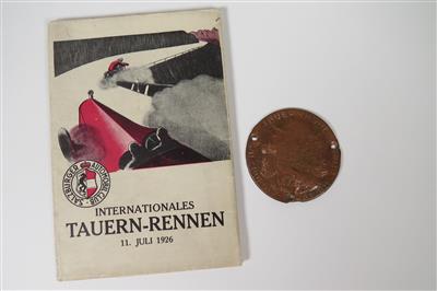 Internationales Tauern-Rennen 1926 - Automobilia