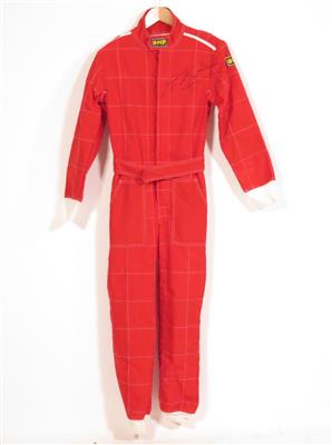 OMP Overall im Stile von Ferrai "signiert M. Schumacher" - Automobilia