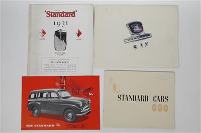 Standard Prospekte der 30er bis 50er Jahre - Automobilia