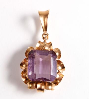 Amethyst Anhänger - Schmuck und Uhren