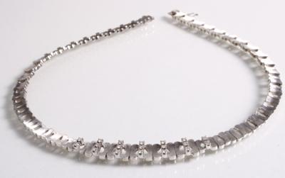 Brillant Collier zus. ca. 0,75 ct - Klenoty a Hodinky