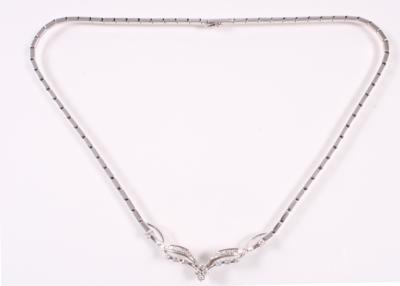 Brillant Diamant Collier zus. ca. 0,60 ct - Šperky a hodinky