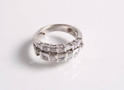 Brillant Diamant Damenring zus. ca. 1 ct - Gioielli e orologi