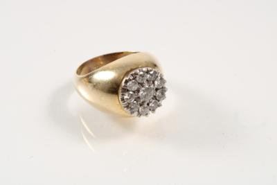 Brillantring zus. ca. 1,10 ct - Schmuck und Uhren