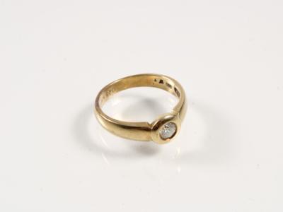 Solitärring ca. 0,25 ct - Jewellery and watches