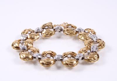 Brillant Armkette zus. ca. 0,70 ct - Schmuck und Uhren