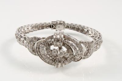 Brillant Diamant Armband zus. ca. 5,40 ct - Schmuck und Uhren