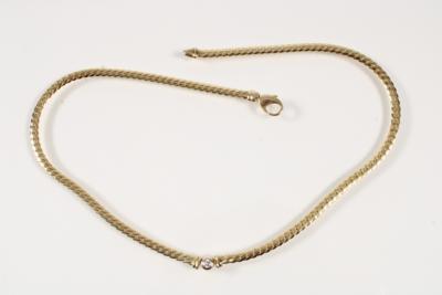 Brillant Collier ca. 0,10 ct - Klenoty a Hodinky